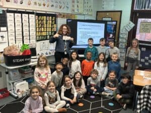 First Graders Plant the Seeds of Agricultural Learning